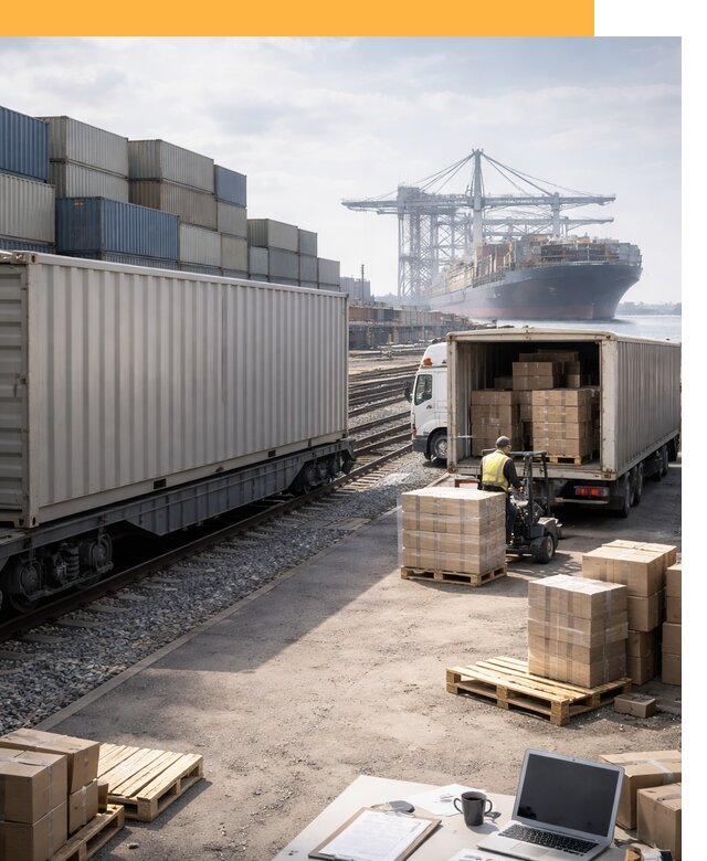 Мультимодальные перевозки грузов по миру от 48132 руб