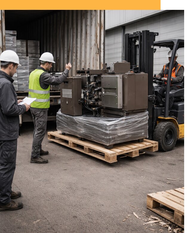 Доставка промышленного оборудования из Европы от 48132