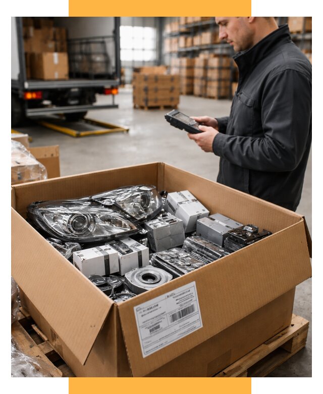 Доставка автозапчастей из Европы под ключ от 13370 р. | СетСервис-Юрг