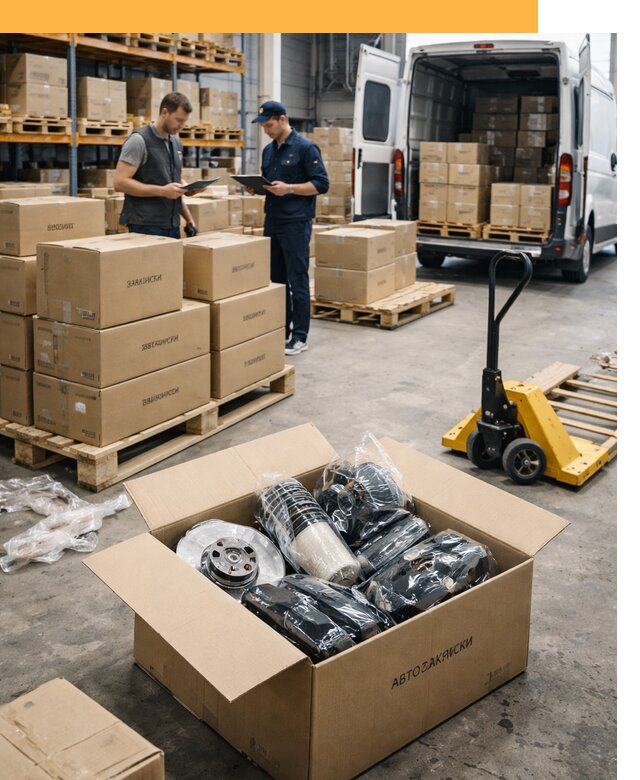 Доставка автозапчастей из Европы от 13370 руб быстро и надёжно