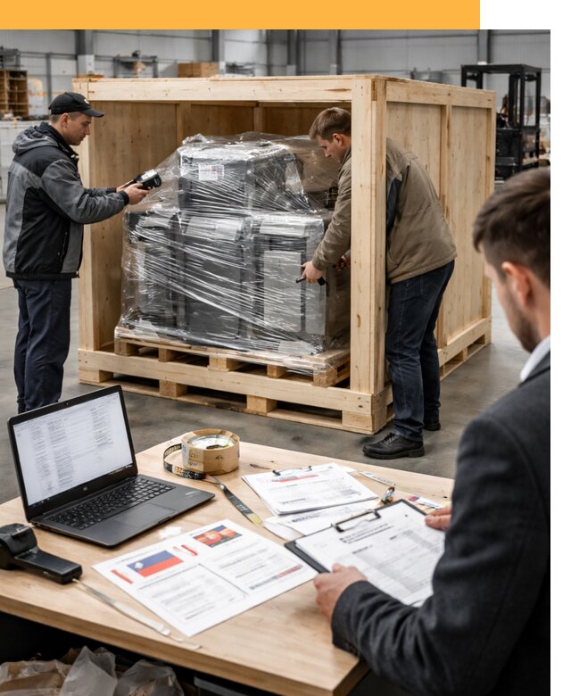 Доставка промышленного оборудования из США от 69524 руб