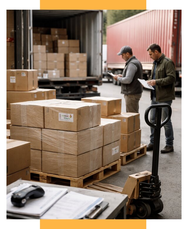 Доставка грузов из Италии в Россию от 19253 р. СетСервис-Юрг