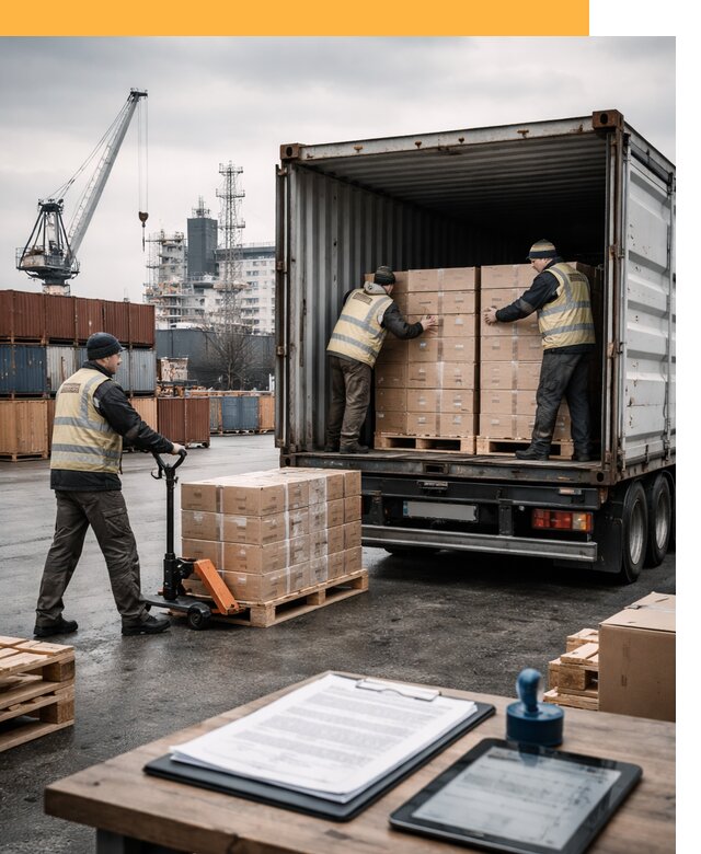 Доставка грузов из Латвии от 26740 руб, морская, авто, авиа