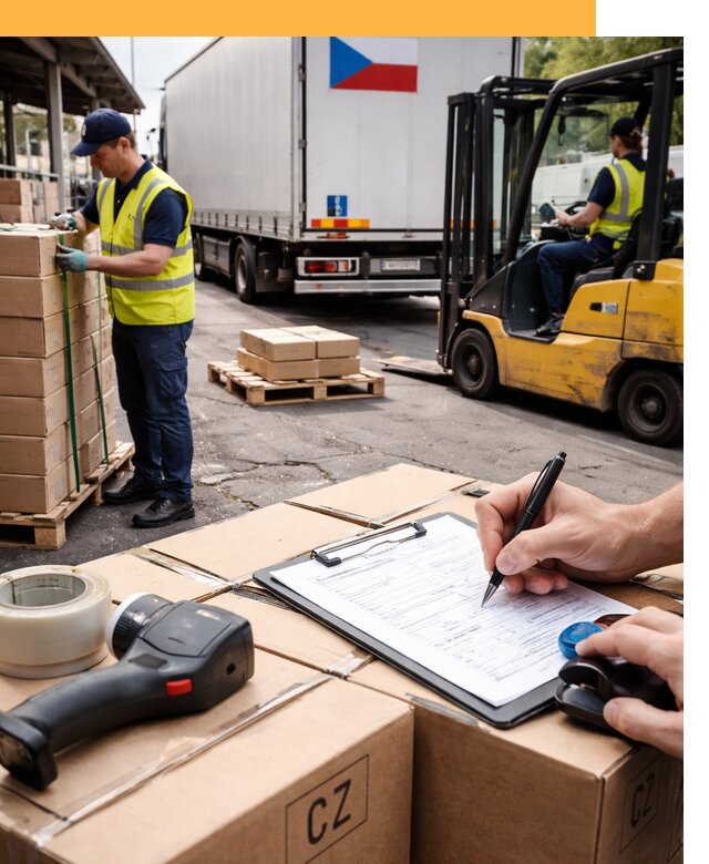 Доставка грузов в Чехию от 37436 руб, международные перевозки