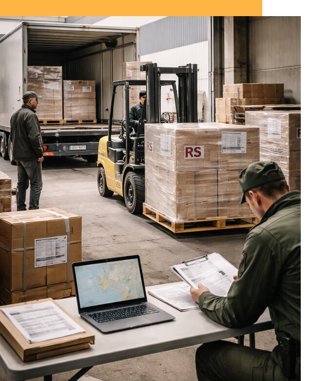 Доставка грузов в Сербию от 48132 руб, международные перевозки