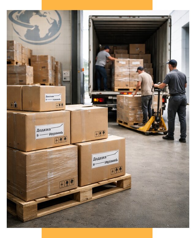 Доставка грузов в Израиль и экспорт от 48132 р. СетСервис-Юрг