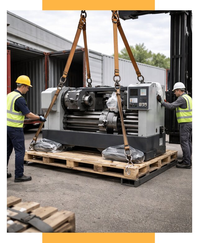 Перевозка станков и таможня от 64176 р. | СетСервис-Юрг логистика