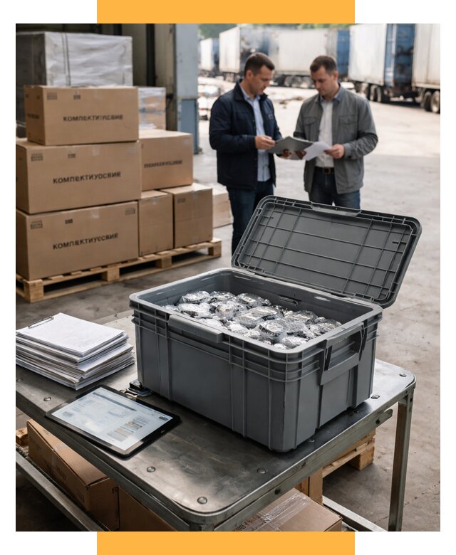 Перевозка комплектующих из Китая от 6952 р. | СетСервис-Юрг