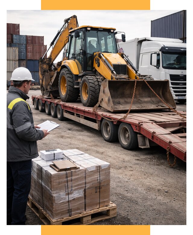 Международная перевозка спецтехники от 48132 р., СетСервис-Юрг