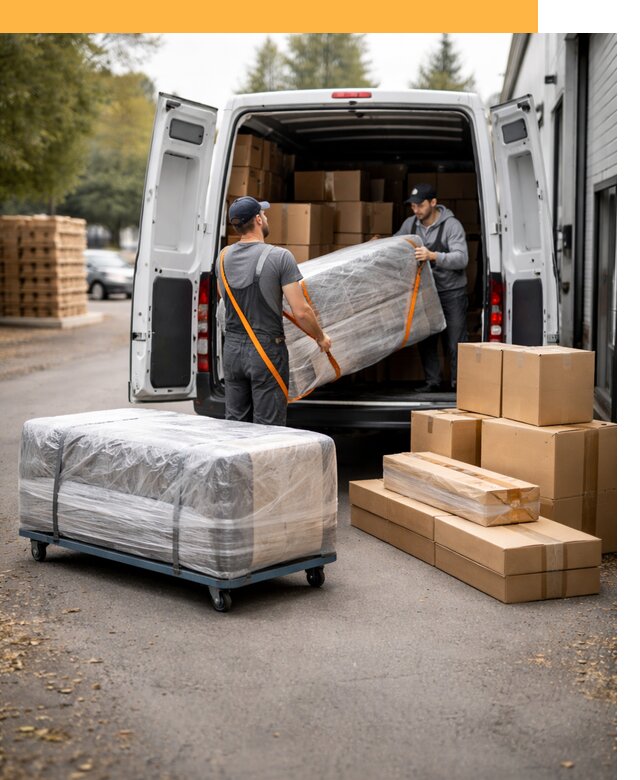 Перевозка мебели по России и за рубеж с таможней от 8022