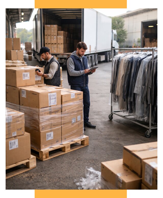 Перевозка и доставка одежды из Китая от 8022 р., СетСервис-Юрг