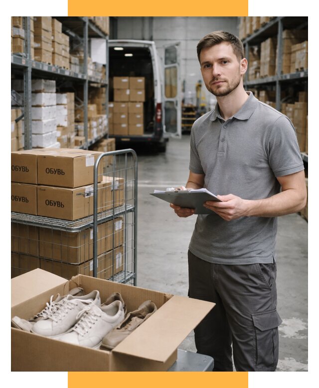 Доставка обуви из Китая и Турции от 4813 р. СетСервис-Юрг