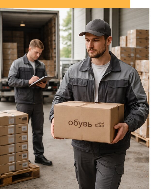Международная перевозка обуви с таможенным оформлением от 4813