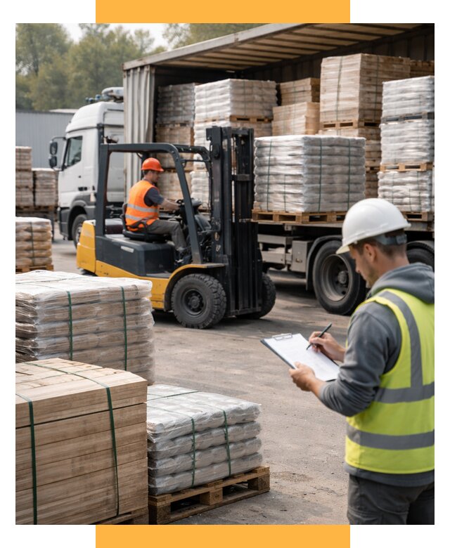 Перевозка строительных материалов от 5883 р. | СетСервис-Юрг