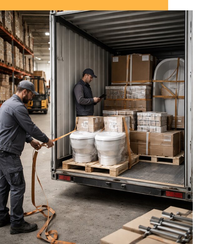 Перевозка сантехнического оборудования по России и миру от 1925