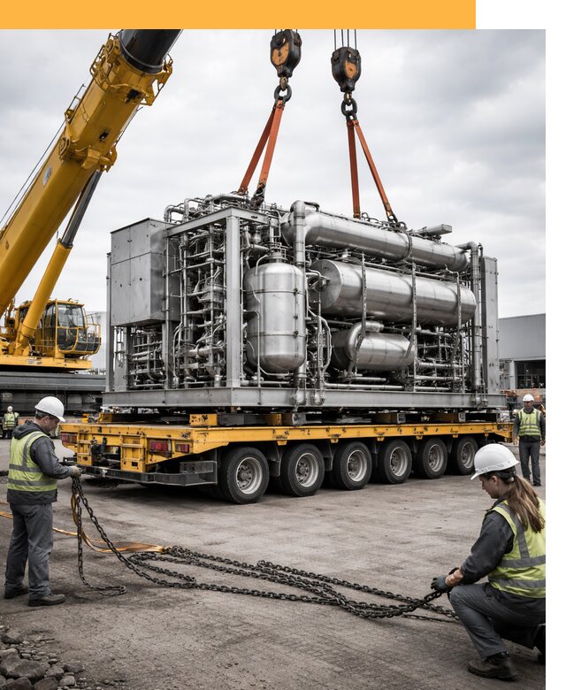 Перевозка тяжеловесных грузов по миру от 160440 руб