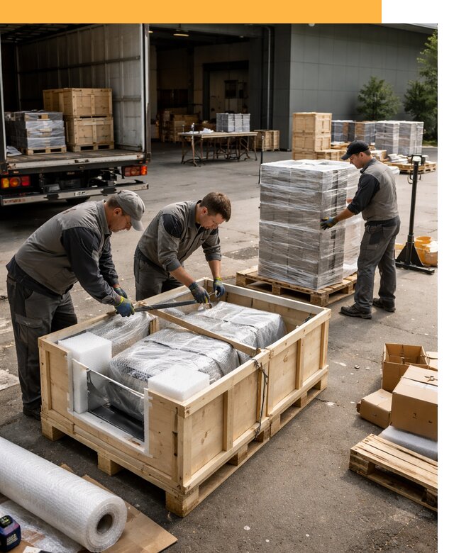 Перевозка выставочных грузов по миру от 26740 руб за м2 с таможней