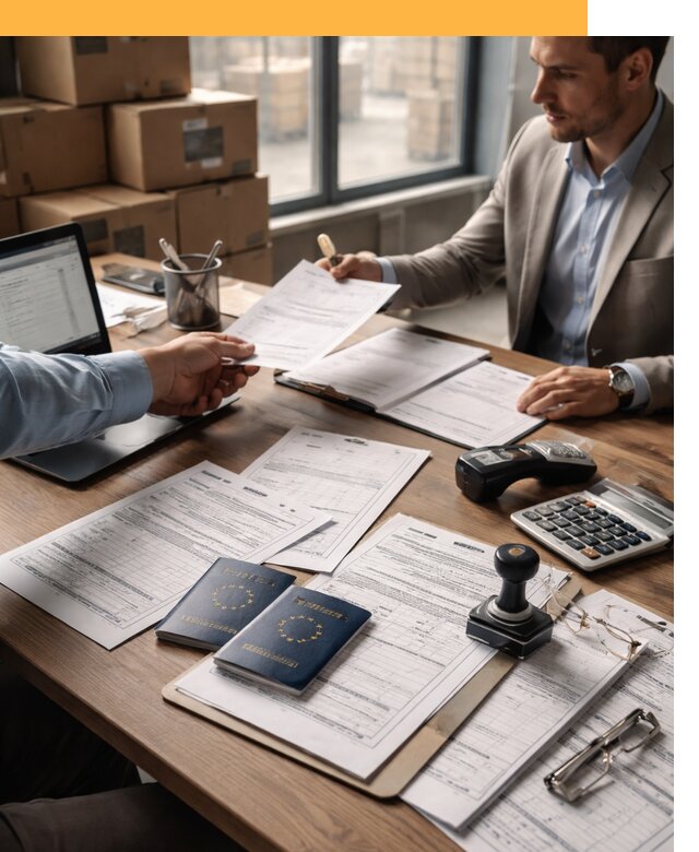 Таможенное оформление грузов из Европы от 9092 руб