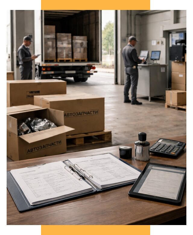 Таможенное оформление автозапчастей под ключ от 9092 р., СетСервис-Юрг
