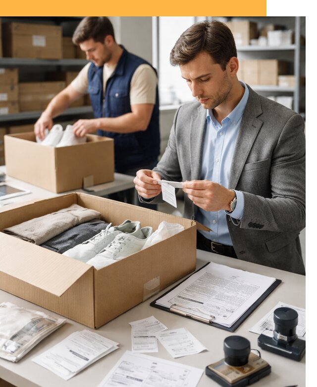 Таможенное оформление одежды и обуви по выгодной цене от 6952 руб