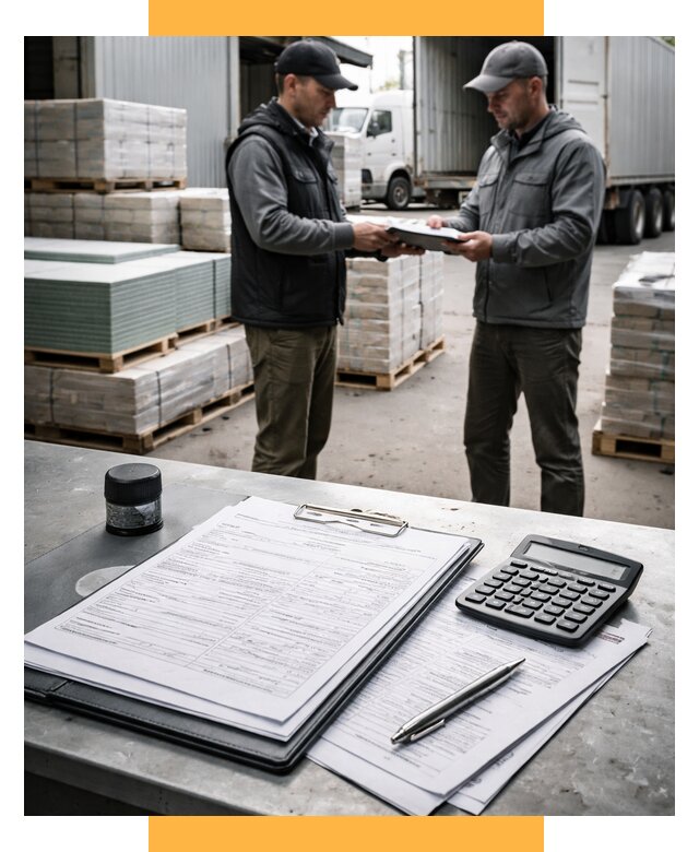 Таможенное оформление стройматериалов от 9092 р. | СетСервис-Юрг