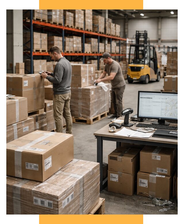 Склад консолидации в Европе от 6952 р., услуги СетСервис-Юрг